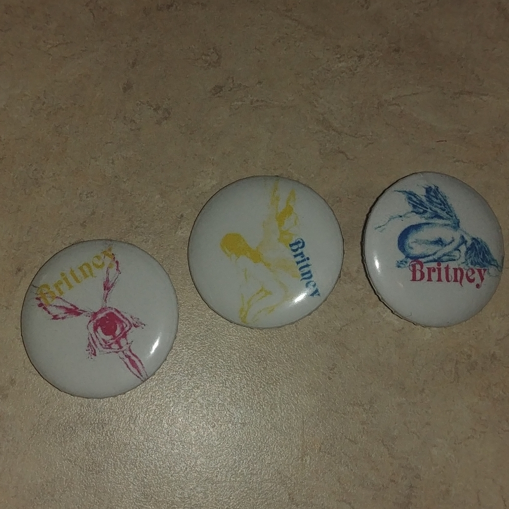 Britney  Button Set